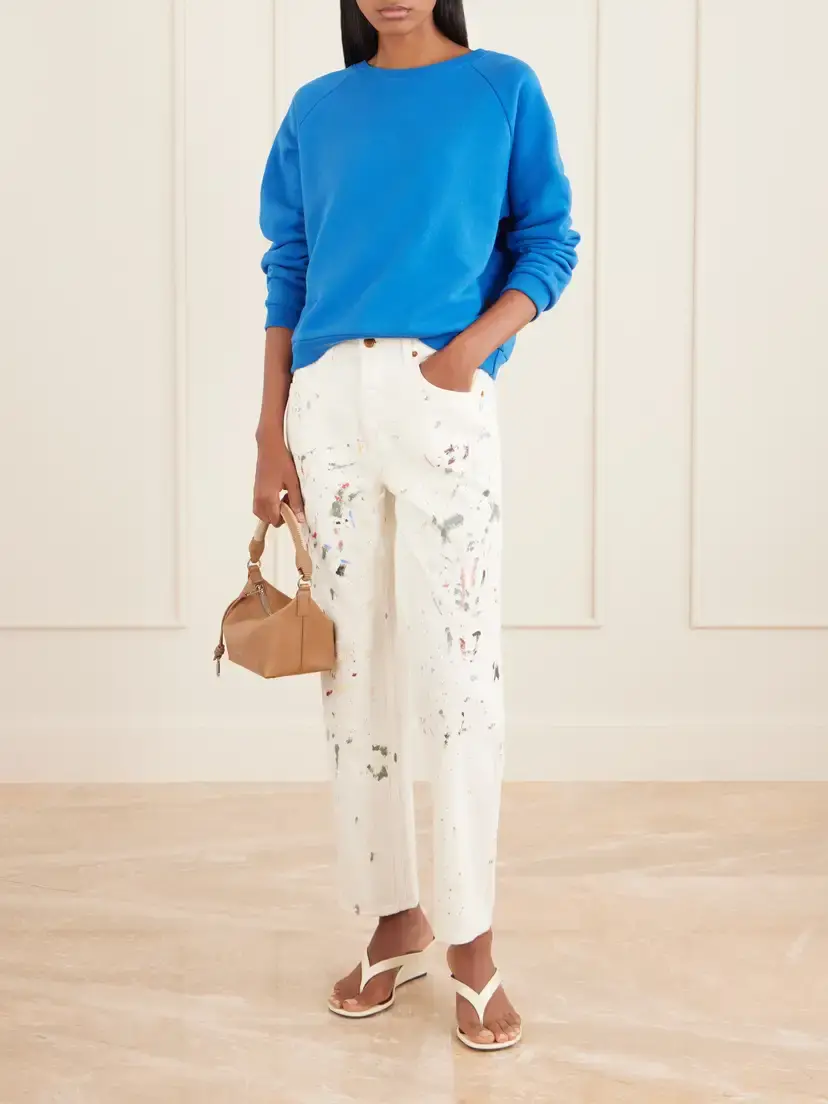 Jamie Haller The Daily Cotton-terry Sweatshirt | Thumbnail 2 Jamie Haller The Daily Cotton-terry Sweatshirt | Thumbnail 2