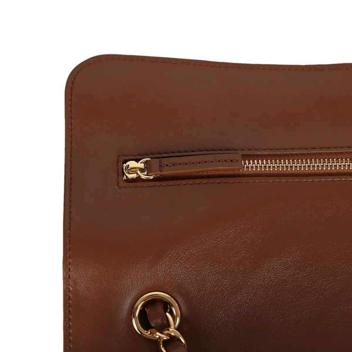 Chanel Chanel Maxi "Souplissimo" Small Flap Bag Camel Suede Gold Hardware | Thumbnail 8 Chanel Chanel Maxi "Souplissimo" Small Flap Bag Camel Suede Gold Hardware | Thumbnail 8