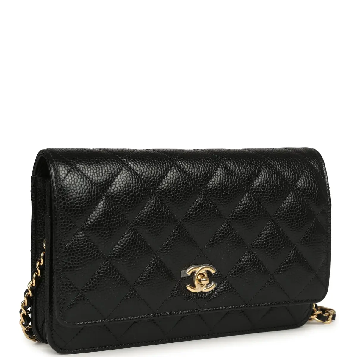 Chanel Chanel Wallet On Chain WOC Black Caviar Gold Hardware | Thumbnail 2 Chanel Chanel Wallet On Chain WOC Black Caviar Gold Hardware | Thumbnail 2
