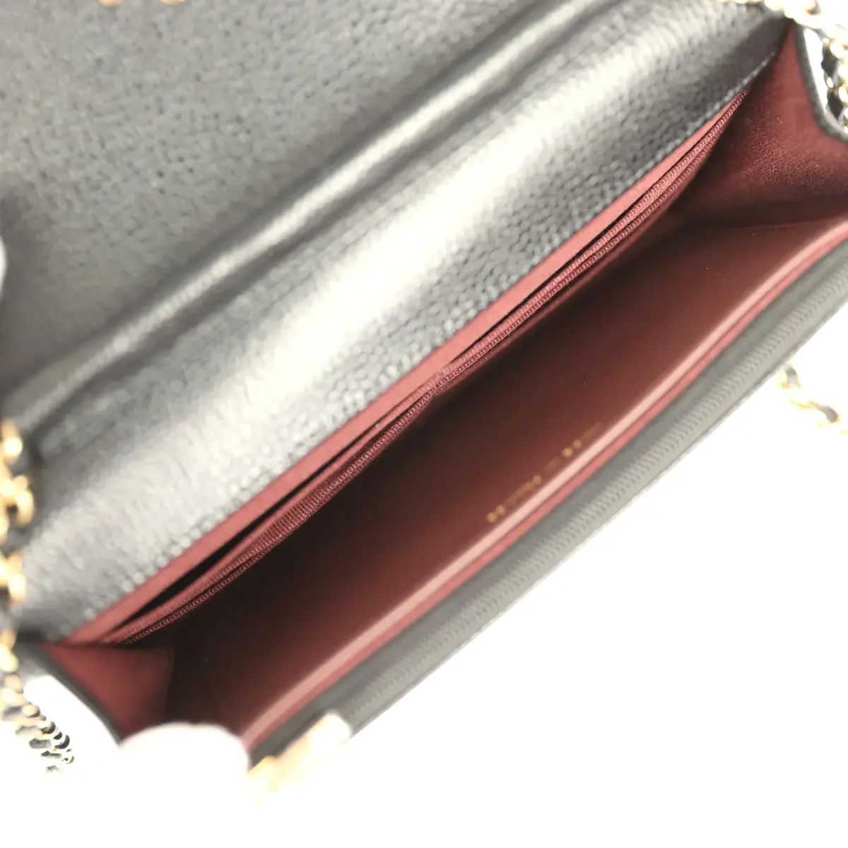 Chanel Chanel Wallet On Chain WOC Black Caviar Gold Hardware | Thumbnail 11 Chanel Chanel Wallet On Chain WOC Black Caviar Gold Hardware | Thumbnail 11