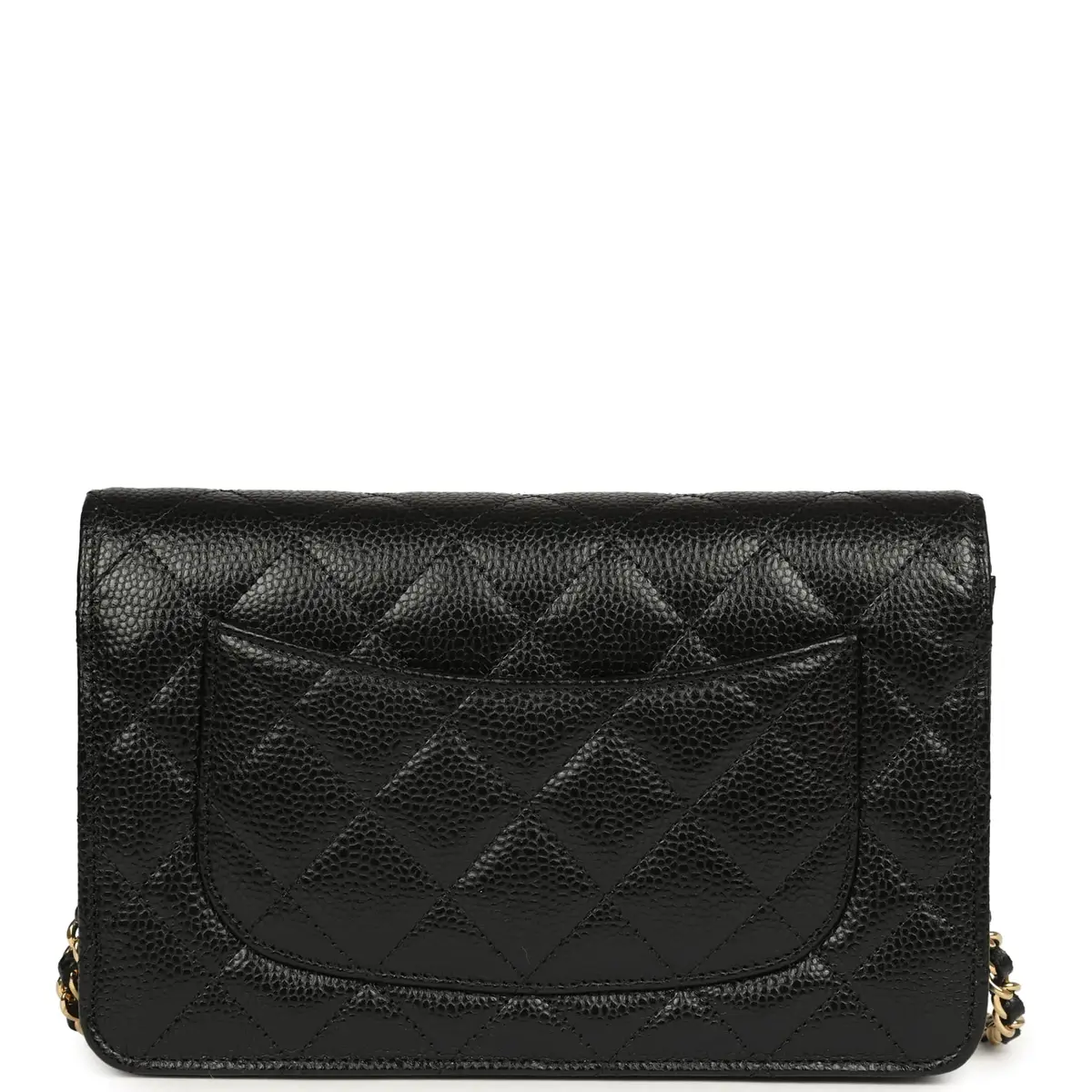 Chanel Chanel Wallet On Chain WOC Black Caviar Gold Hardware | Thumbnail 4 Chanel Chanel Wallet On Chain WOC Black Caviar Gold Hardware | Thumbnail 4