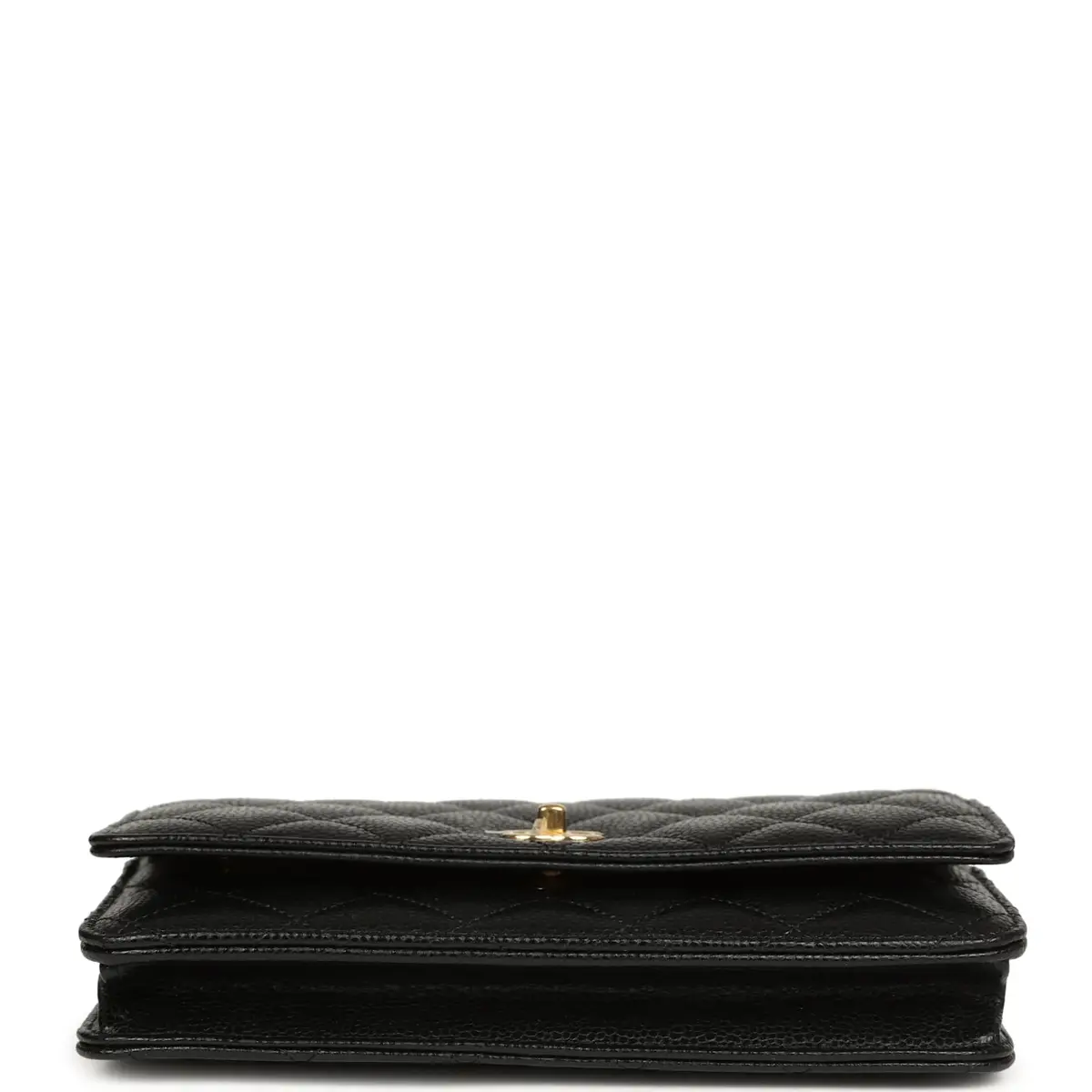 Chanel Chanel Wallet On Chain WOC Black Caviar Gold Hardware | Thumbnail 6 Chanel Chanel Wallet On Chain WOC Black Caviar Gold Hardware | Thumbnail 6