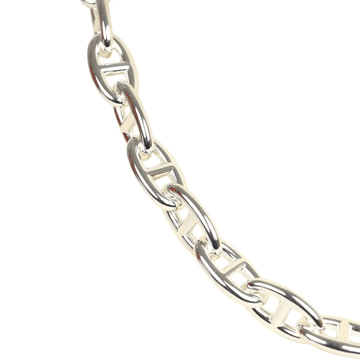 HERMÈS Hermes Chaine D'Ancre Necklace GM 31 Link Sterling | Thumbnail 3 HERMÈS Hermes Chaine D'Ancre Necklace GM 31 Link Sterling | Thumbnail 3