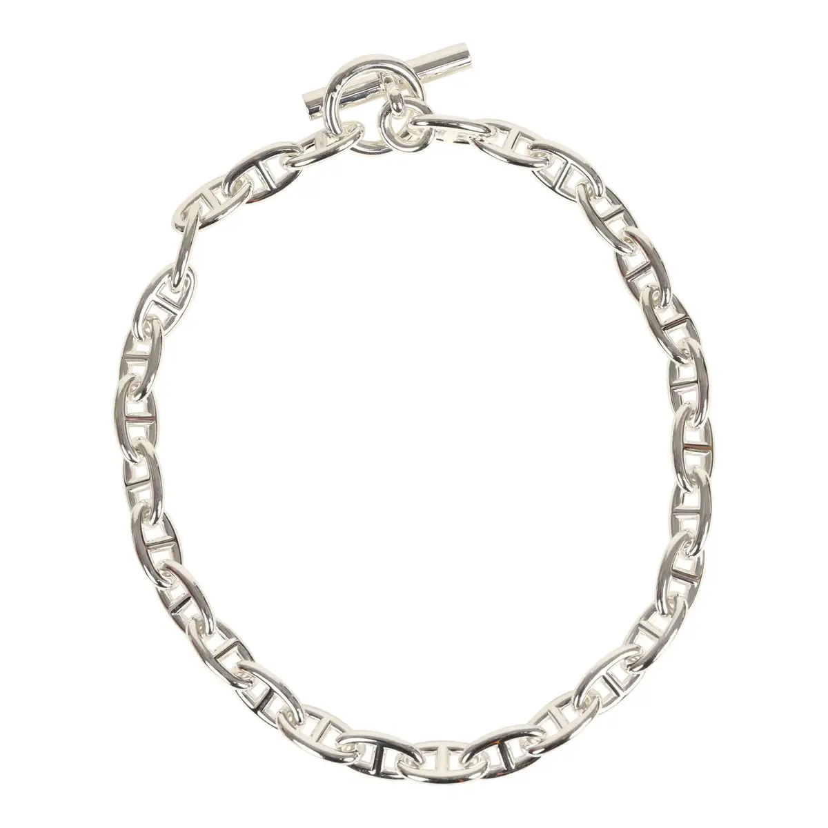 HERMÈS Hermes Chaine D'Ancre Necklace GM 31 Link Sterling | Thumbnail 6 HERMÈS Hermes Chaine D'Ancre Necklace GM 31 Link Sterling | Thumbnail 6