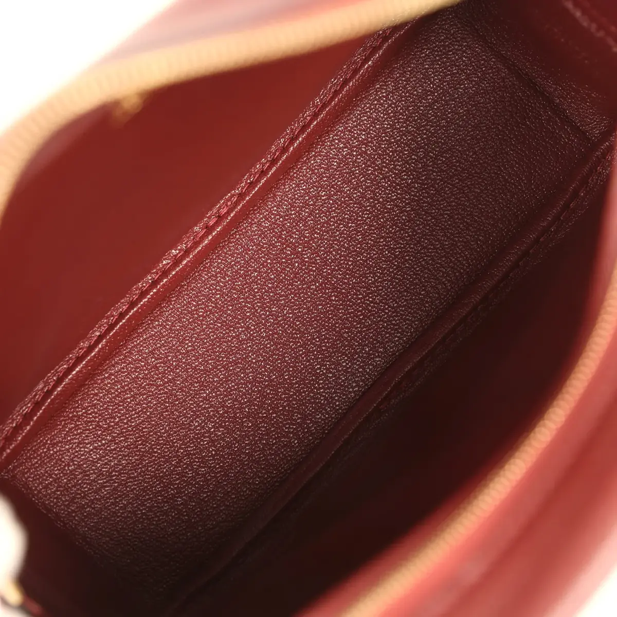 HERMÈS Hermes Mini Plume 21 Bag Rouge H Chèvre Gold Hardware | Thumbnail 9 HERMÈS Hermes Mini Plume 21 Bag Rouge H Chèvre Gold Hardware | Thumbnail 9