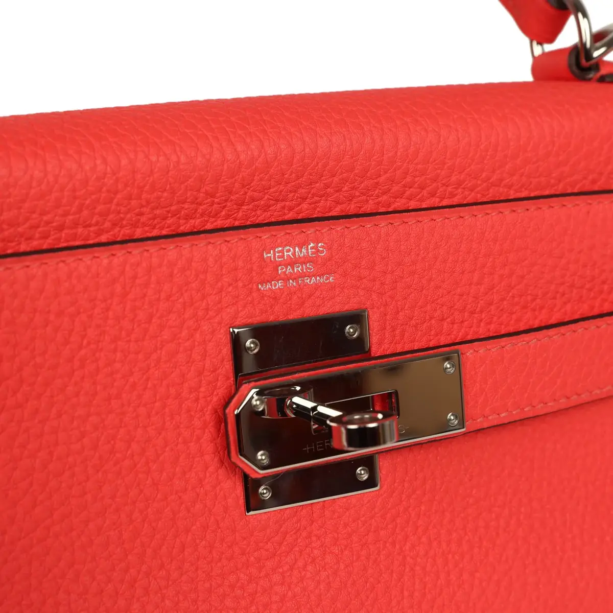 HERMÈS Pre-owned Hermes Kelly Retourne 28 Rose Texas Clemence Gold Hardware | Thumbnail 7 HERMÈS Pre-owned Hermes Kelly Retourne 28 Rose Texas Clemence Gold Hardware | Thumbnail 7