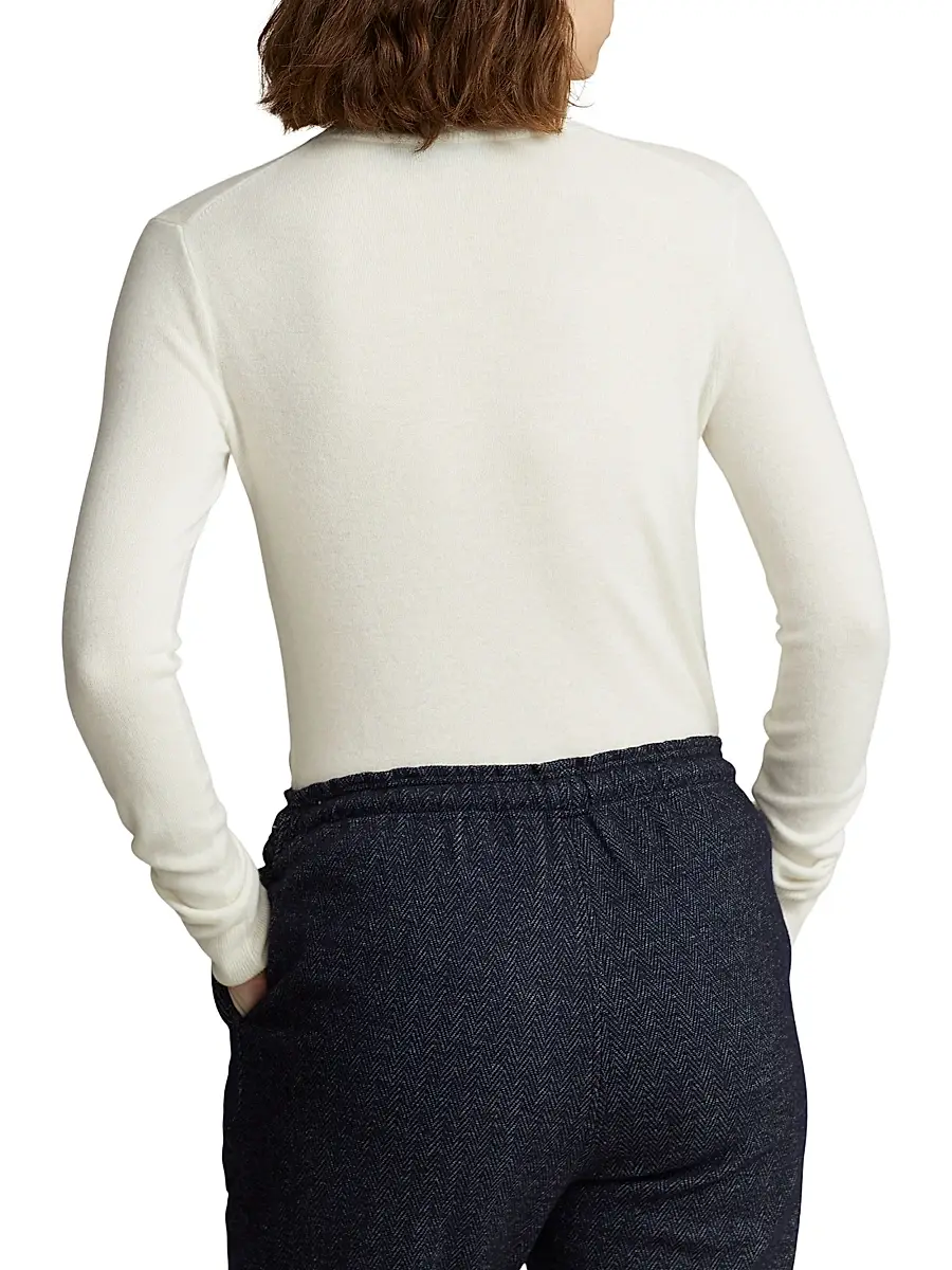 Polo Ralph Lauren Women's Cashmere Turtleneck Sweater | Thumbnail 3 Polo Ralph Lauren Women's Cashmere Turtleneck Sweater | Thumbnail 3