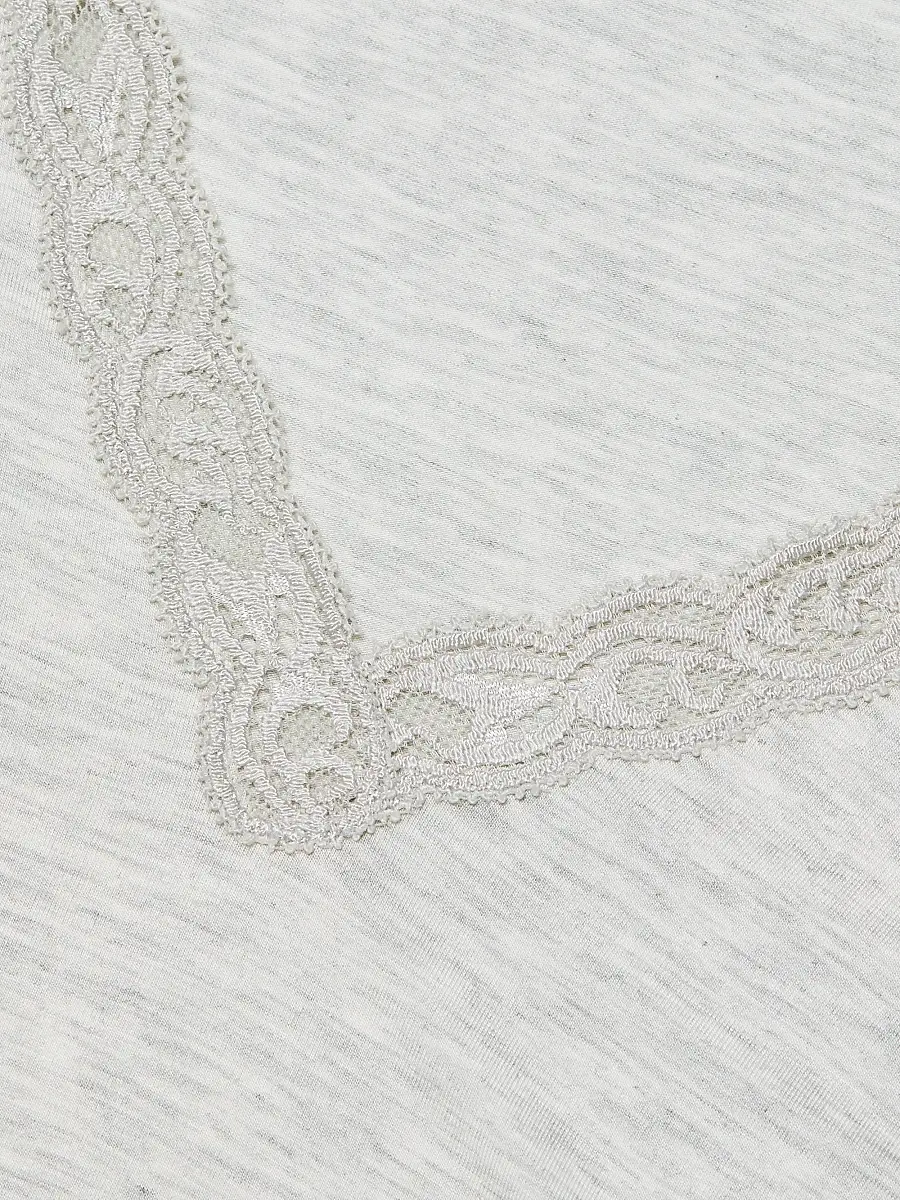 Natori Women's Feathers Essentials Lace-Trim A-line Minidress | Thumbnail 6 Natori Women's Feathers Essentials Lace-Trim A-line Minidress | Thumbnail 6