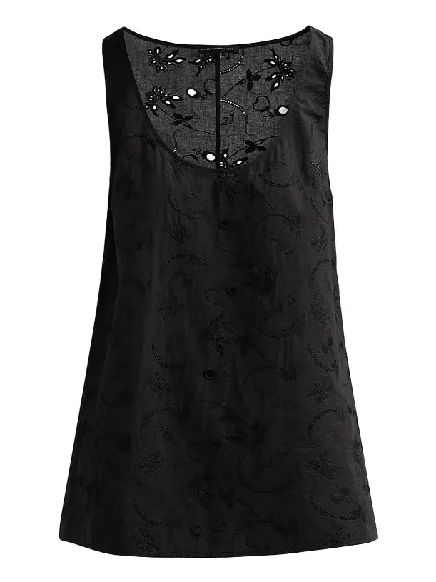 Women's Simone Cotton Eyelet Mini Dress