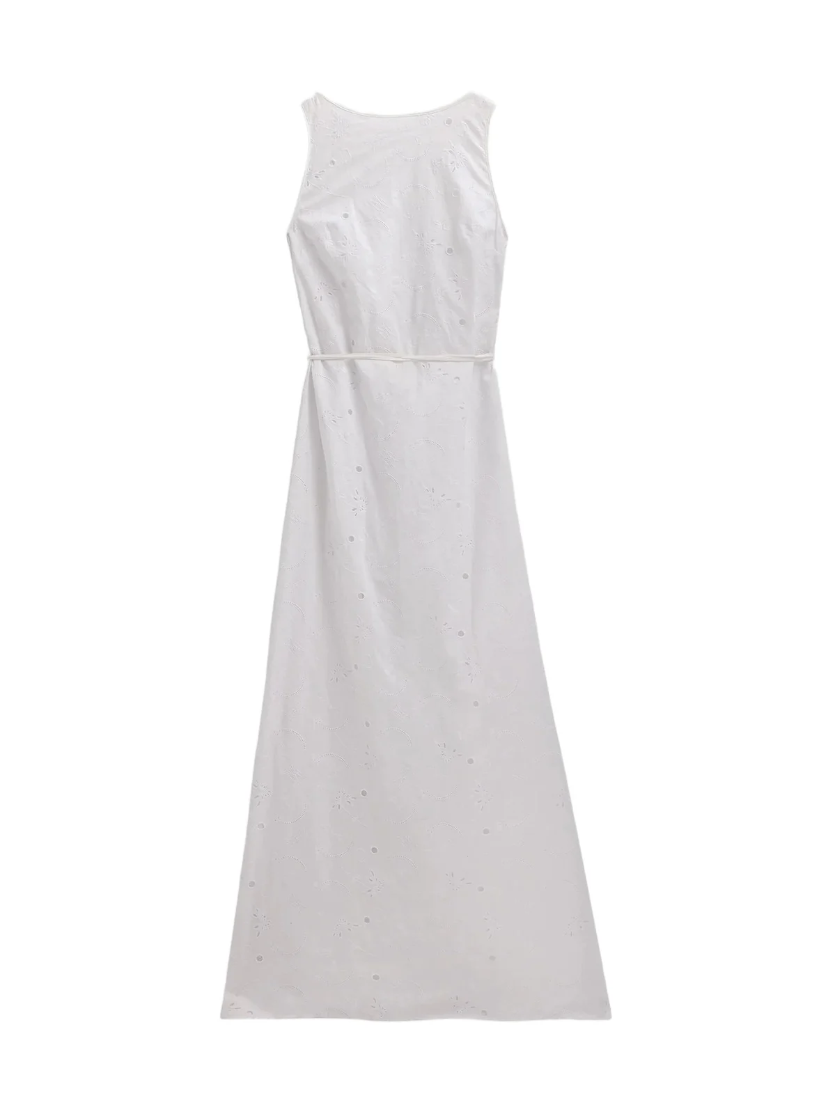 Women's High Summer Simone Linen-Cotton Eyelet Maxi Dress Women's High Summer Simone Linen-Cotton Eyelet Maxi Dress