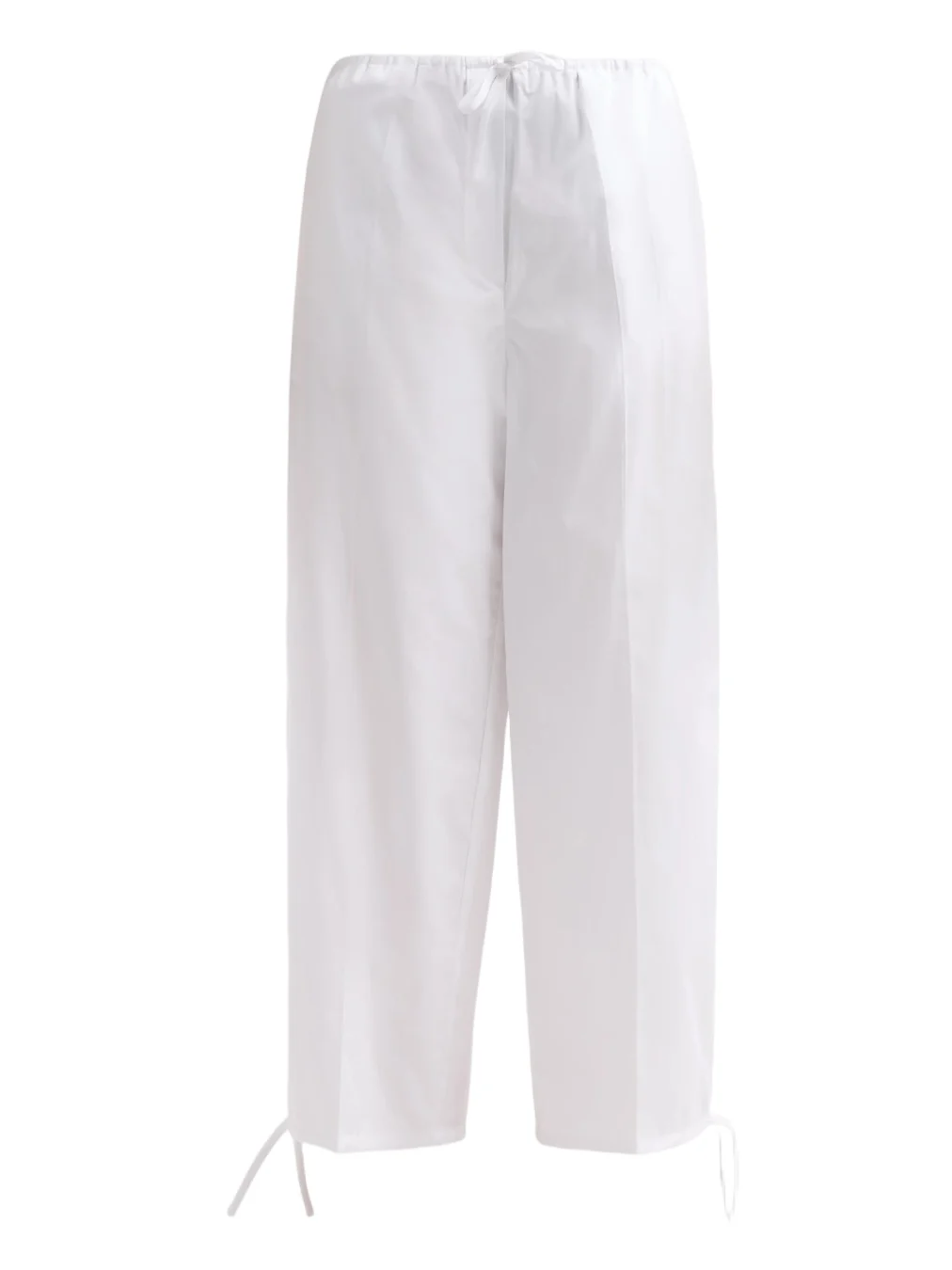 Women's Drawstring Cotton Trousers Women's Drawstring Cotton Trousers