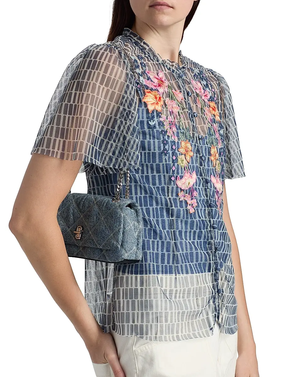 Johnny Was Women's Leandra Izumi-Print Blouse | Thumbnail 6 Johnny Was Women's Leandra Izumi-Print Blouse | Thumbnail 6