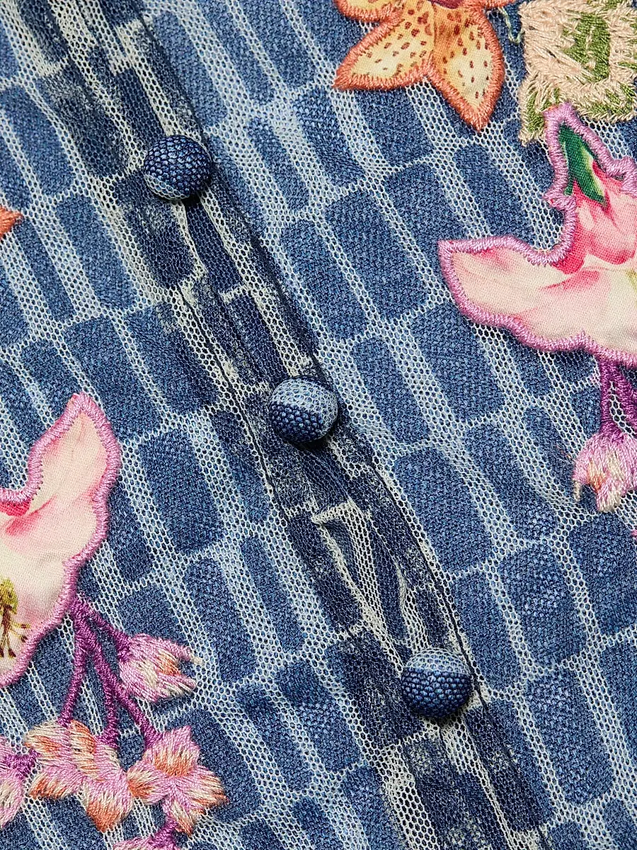 Johnny Was Women's Leandra Izumi-Print Blouse | Thumbnail 7 Johnny Was Women's Leandra Izumi-Print Blouse | Thumbnail 7