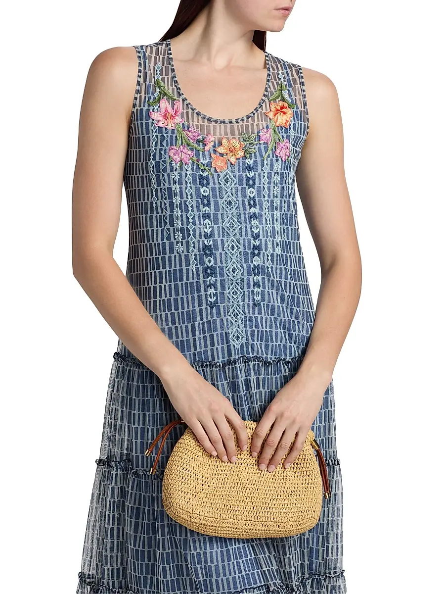 Johnny Was Women's Dorotea Izumi Print Midi Dress | Thumbnail 6 Johnny Was Women's Dorotea Izumi Print Midi Dress | Thumbnail 6
