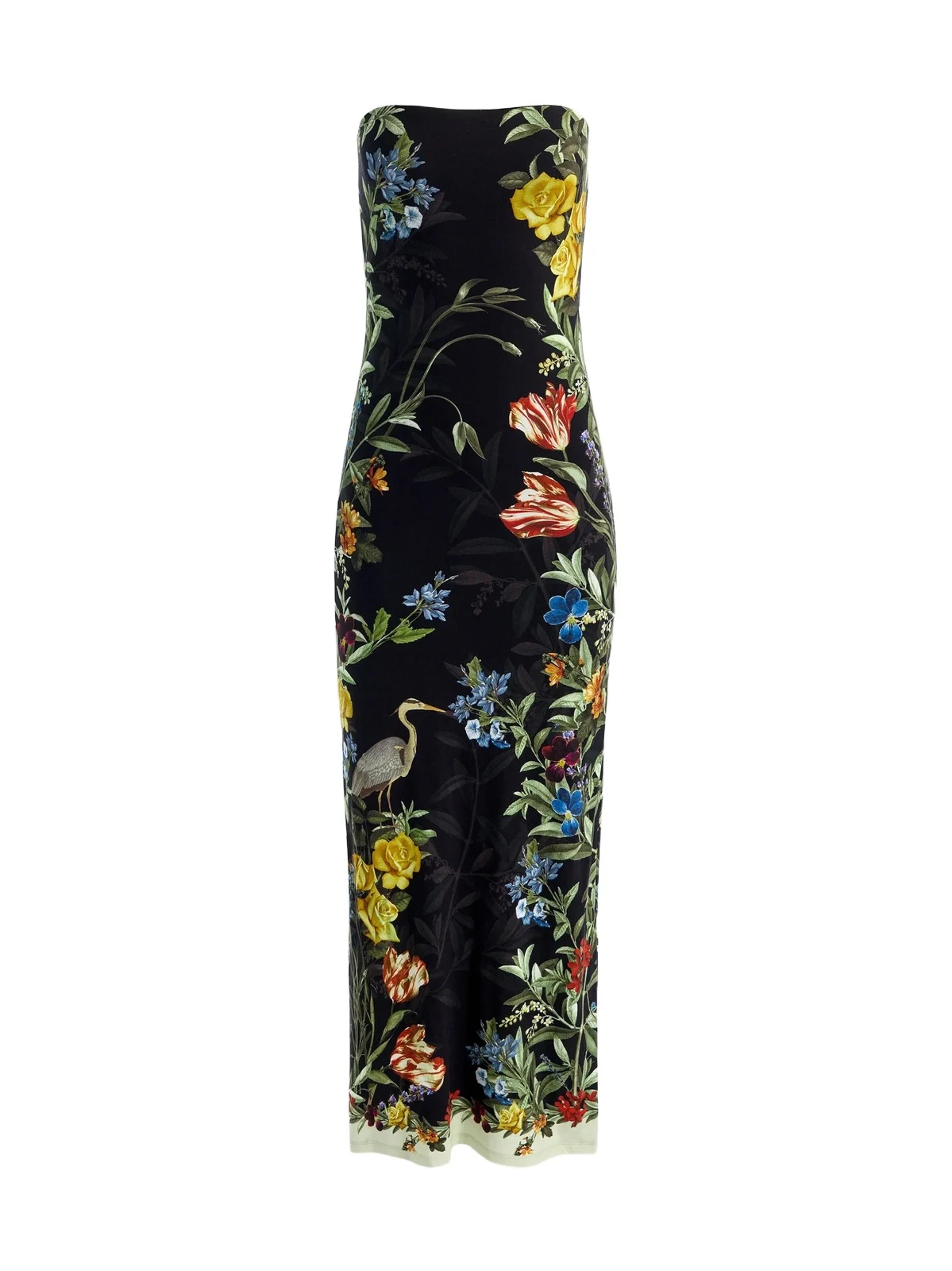 Women's Delora Floral Strapless Maxi Dress