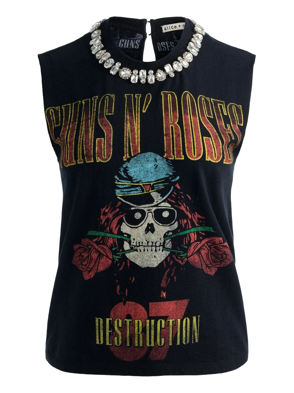 Women's Micah Embellished Muscle T-Shirt