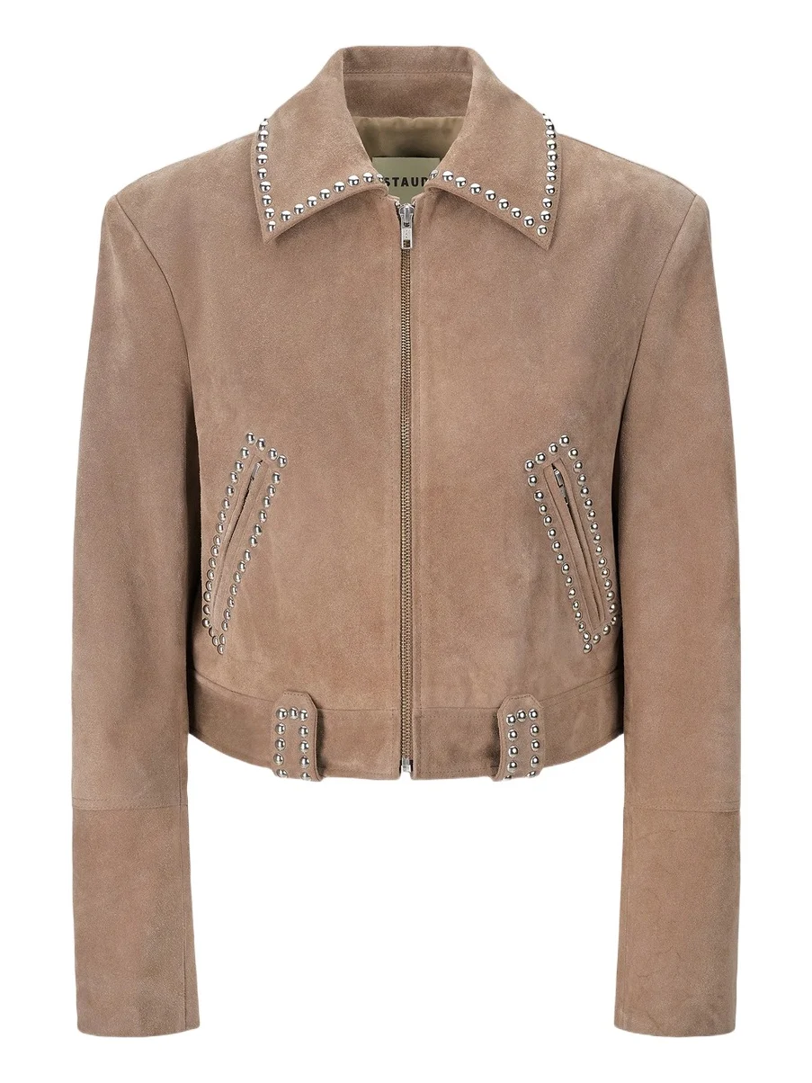 Women's Hugo Studded Suede Jacket Women's Hugo Studded Suede Jacket