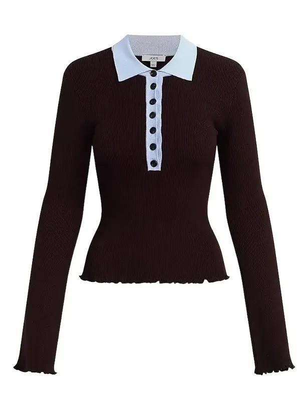Women's The Riley Polo Sweater Women's The Riley Polo Sweater