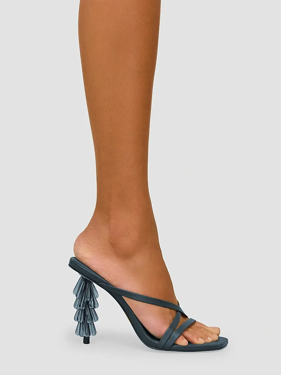Cult Gaia Women's Sage 90MM Teardrop Heel Sandals | Thumbnail 2 Cult Gaia Women's Sage 90MM Teardrop Heel Sandals | Thumbnail 2