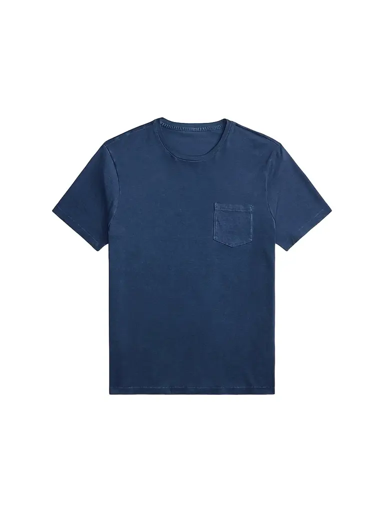 Ralph Lauren Purple Label Men's Garment-Dyed Cotton Pocket T-Shirt | Image 1 Ralph Lauren Purple Label Men's Garment-Dyed Cotton Pocket T-Shirt | Image 1