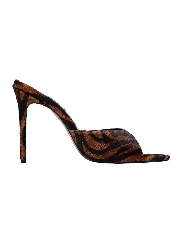 Women's Jazz 100MM Pony Hair Mules Women's Jazz 100MM Pony Hair Mules