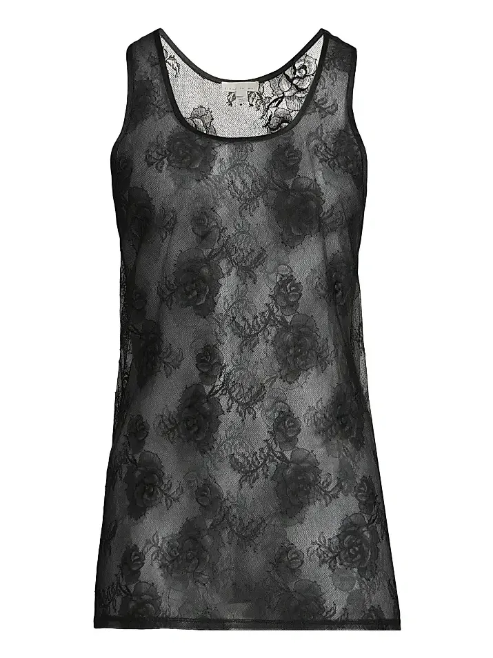 Women's Bouquet Floral Lace Tank Top