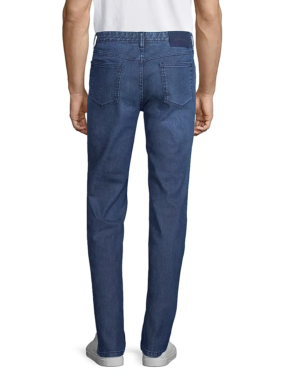 Brioni Men's Essential Boot Cut Fit Jeans | Thumbnail 3 Brioni Men's Essential Boot Cut Fit Jeans | Thumbnail 3