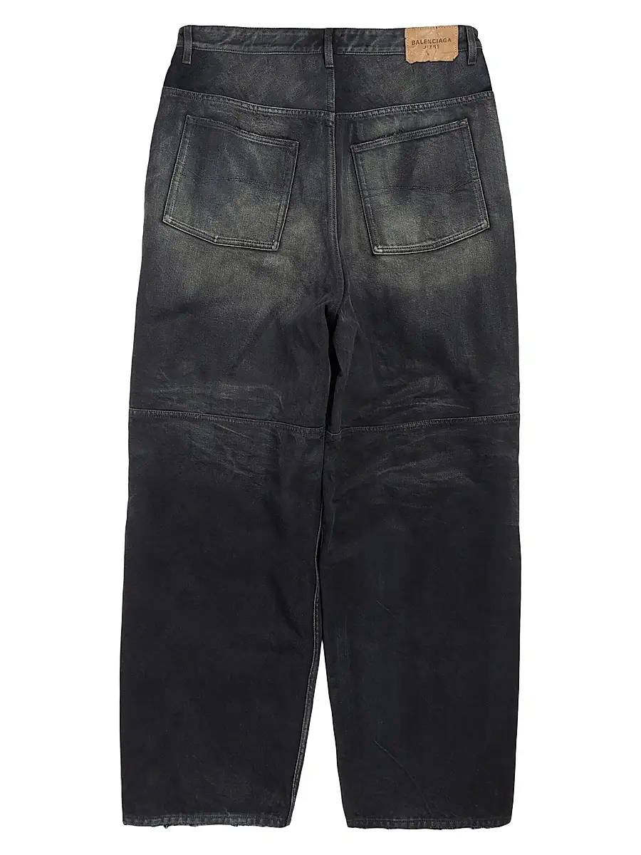 Balenciaga Men's George V Baggy Jeans | Thumbnail 2 Balenciaga Men's George V Baggy Jeans | Thumbnail 2