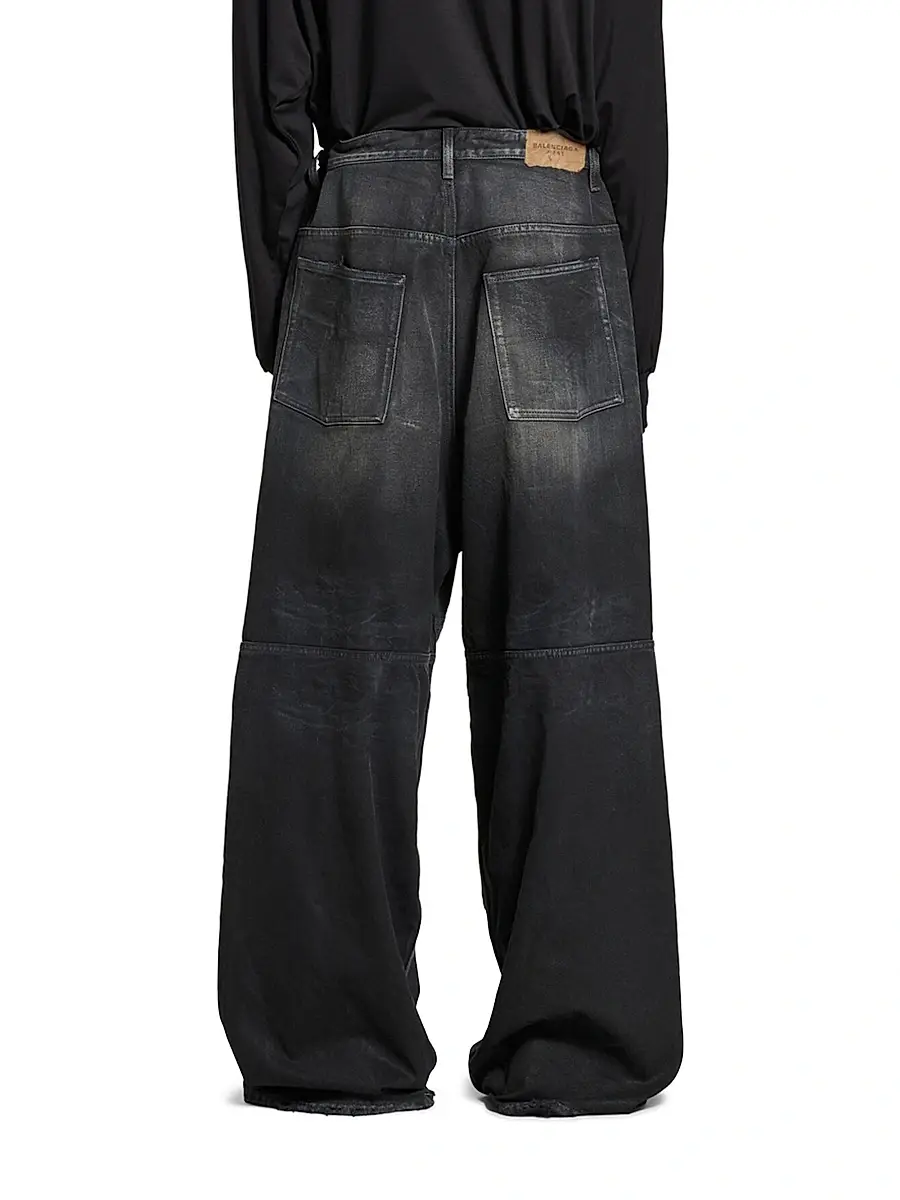 Balenciaga Men's George V Baggy Jeans | Thumbnail 5 Balenciaga Men's George V Baggy Jeans | Thumbnail 5