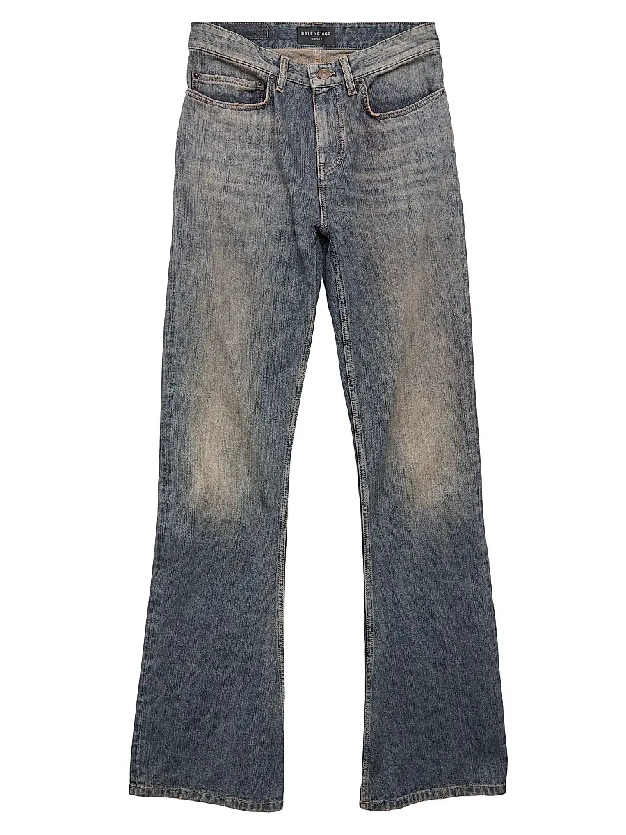 Balenciaga Women's Bootcut Jeans | Image 1 Balenciaga Women's Bootcut Jeans | Image 1