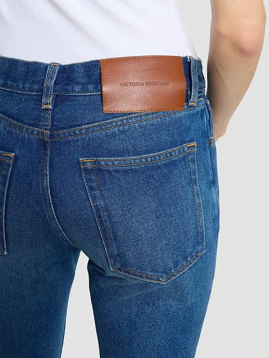 Victoria Beckham Women's Low-Rise Flare Jeans | Thumbnail 5 Victoria Beckham Women's Low-Rise Flare Jeans | Thumbnail 5