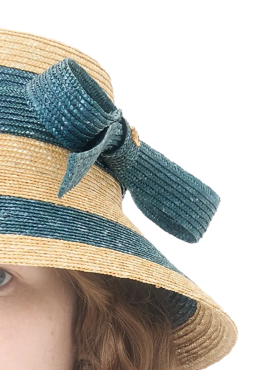 Valentino Men's VLogo Signature Straw Bucket Hat | Thumbnail 5 Valentino Men's VLogo Signature Straw Bucket Hat | Thumbnail 5