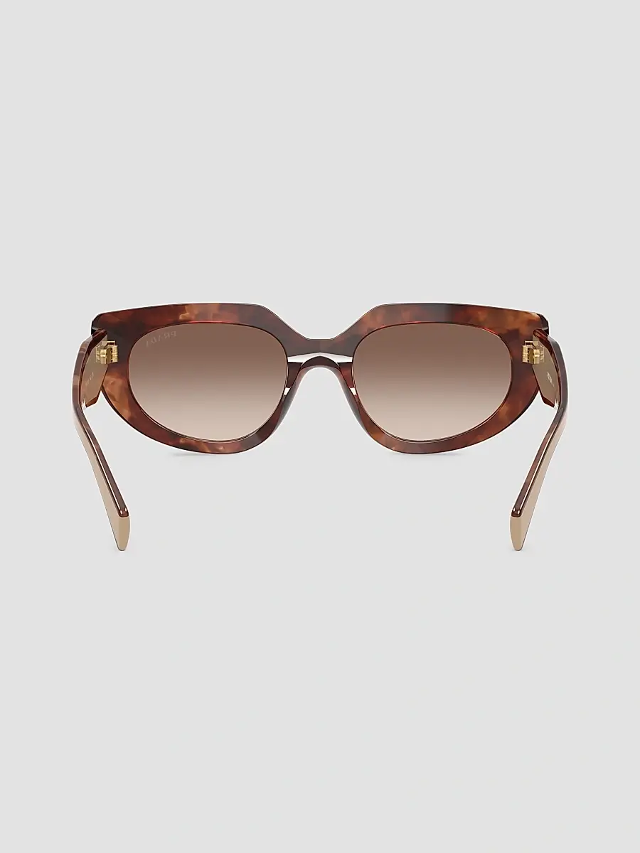 Prada Women's 53MM Oval Sunglasses | Thumbnail 4