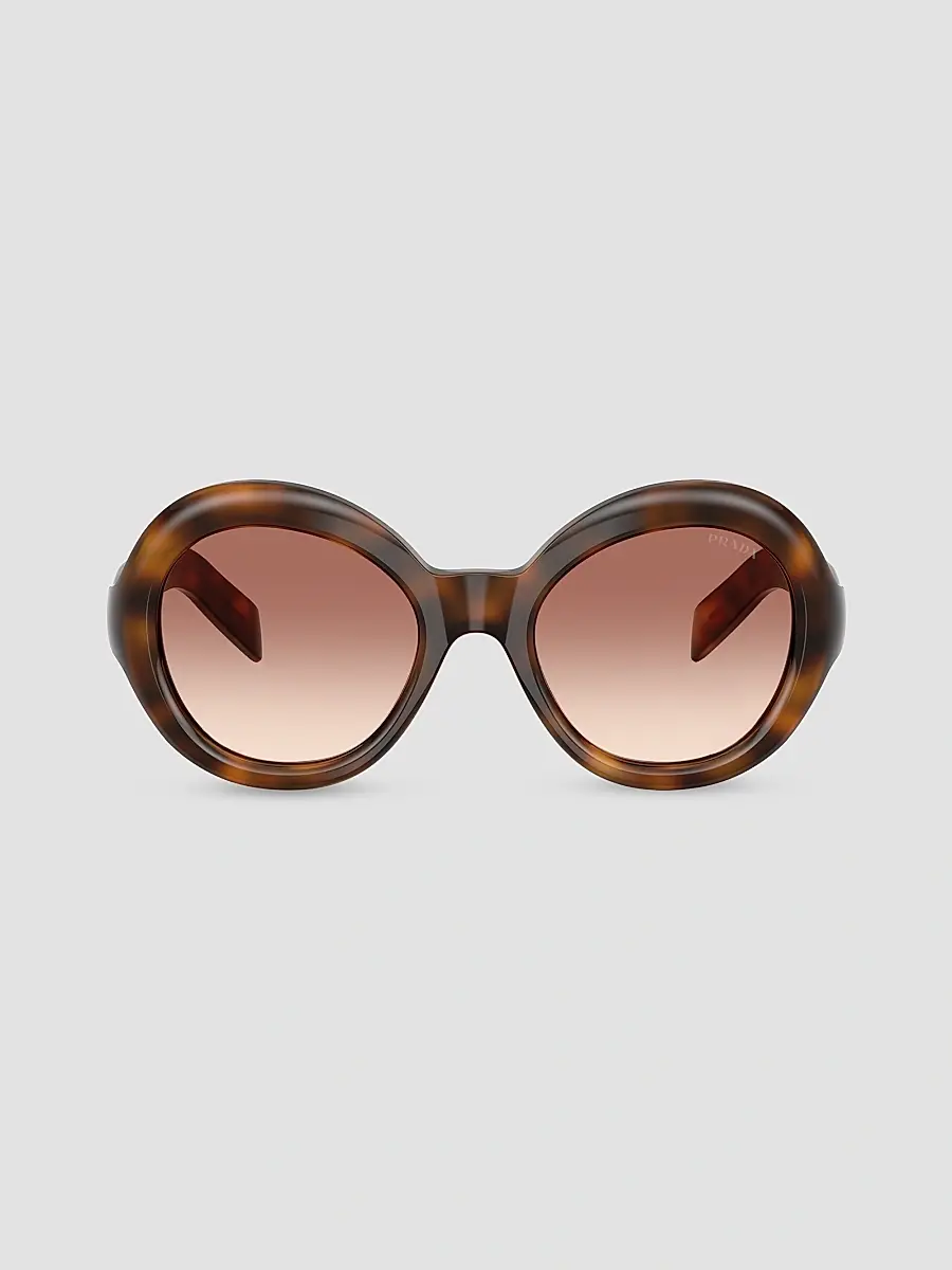 Prada Women's 53MM Round Sunglasses | Thumbnail 2 Prada Women's 53MM Round Sunglasses | Thumbnail 2