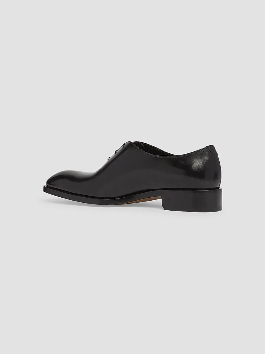 Tom Ford Men's Vincent Burnished Leather Oxfords | Thumbnail 4