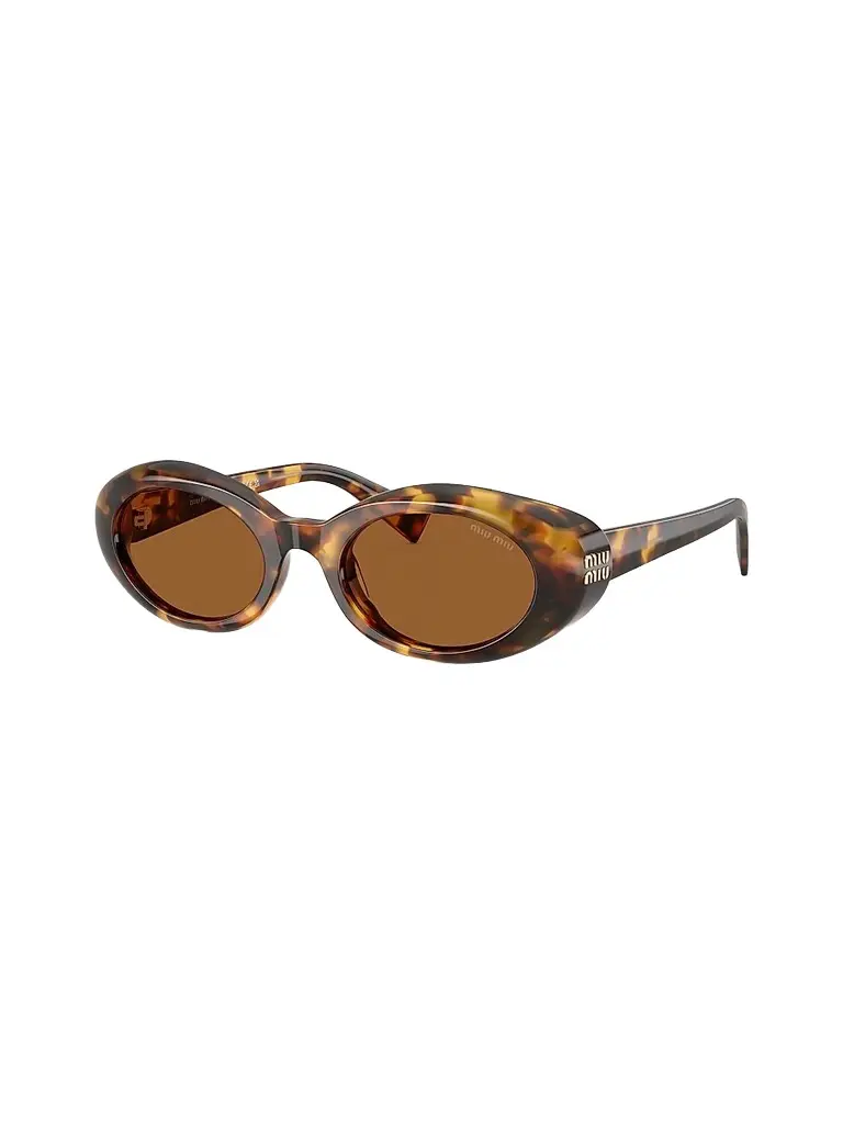 Miu Miu Women's 52MM Oval Sunglasses - Brown | Image 1 Miu Miu Women's 52MM Oval Sunglasses - Brown | Image 1