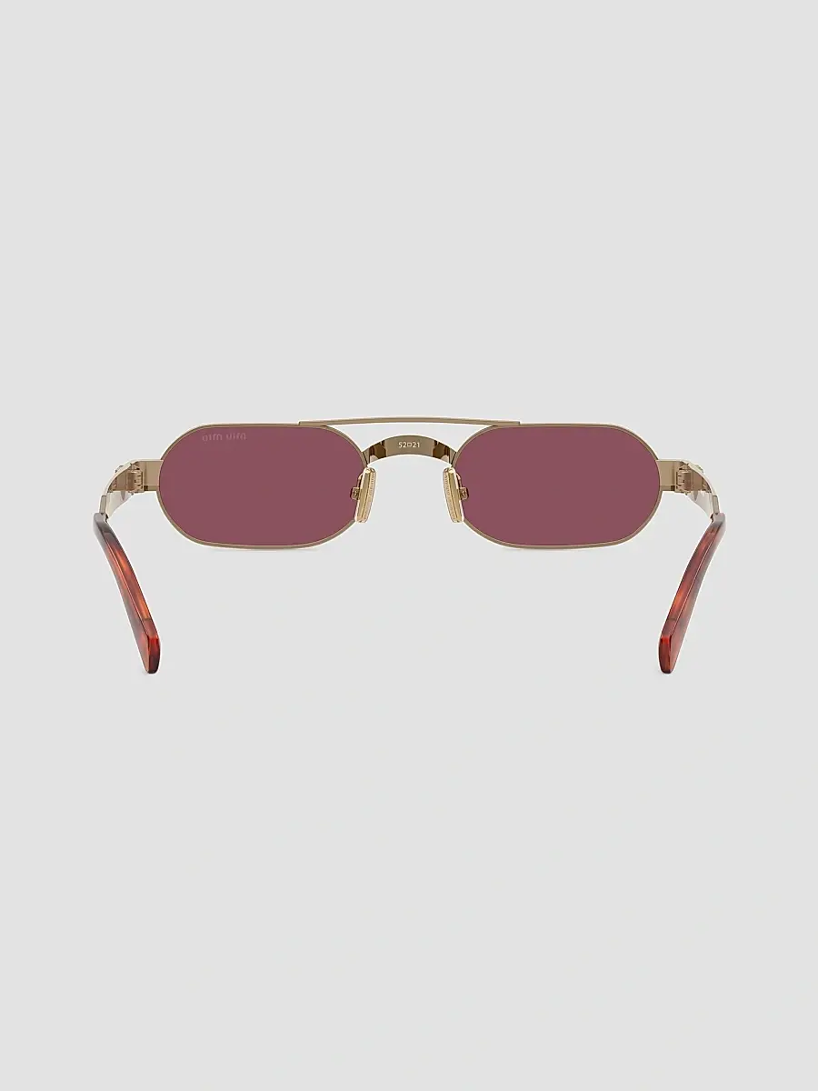 Miu Miu Women's 52MM Oval Sunglasses | Thumbnail 4