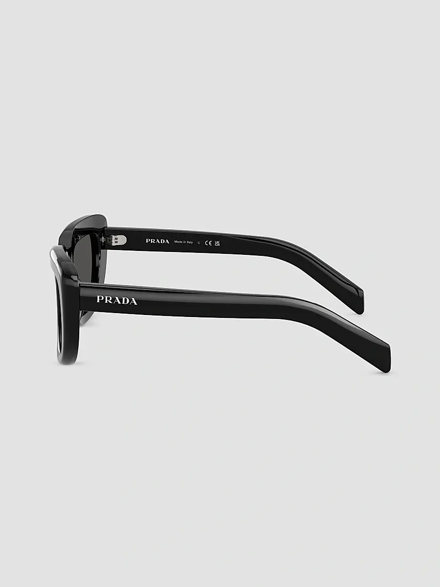Prada Women's 53MM Rectangular Sunglasses | Thumbnail 3