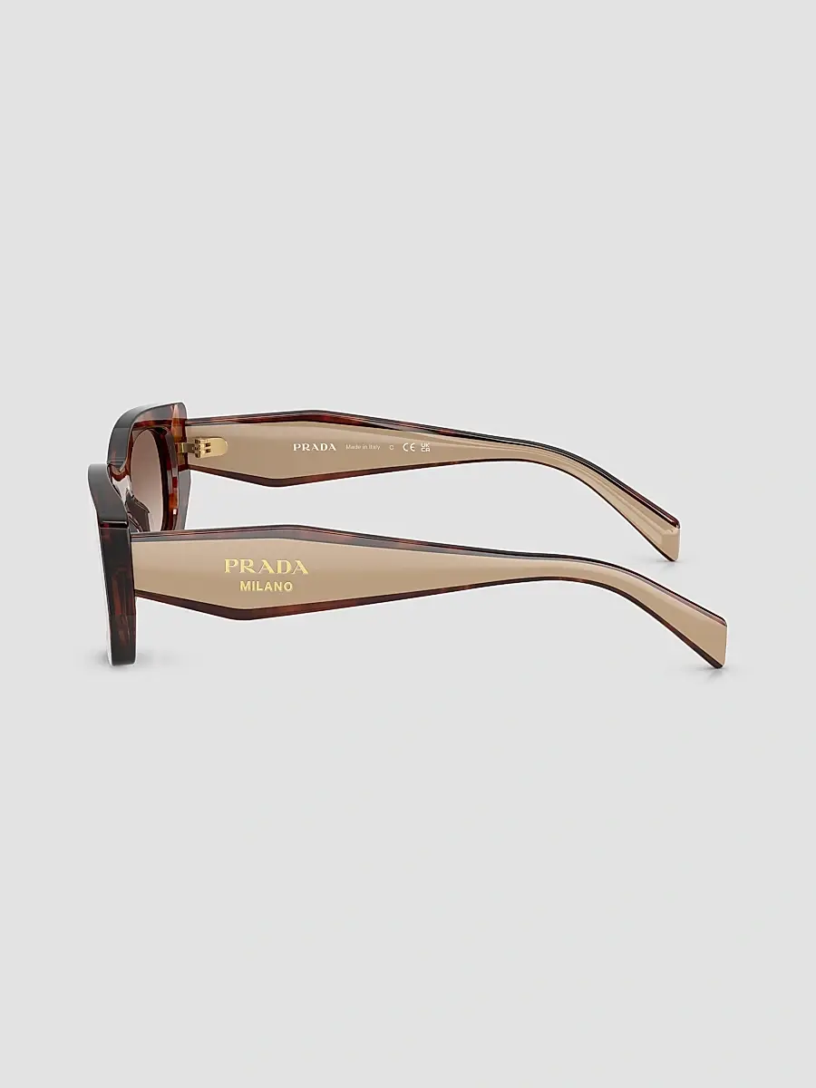 Prada Women's 53MM Rectangle Pillow Sunglasses | Thumbnail 3 Prada Women's 53MM Rectangle Pillow Sunglasses | Thumbnail 3