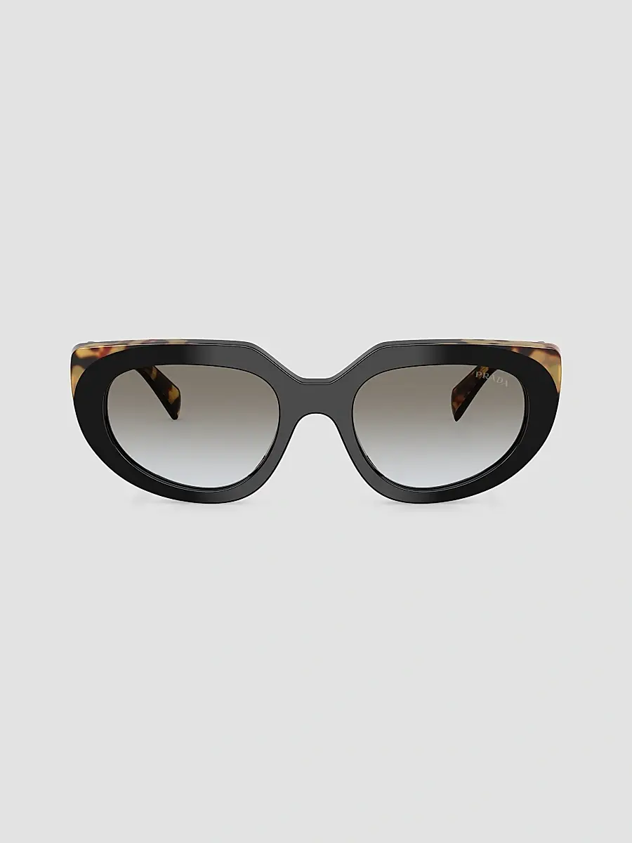 Prada Women's 54MM Oval Sunglasses | Thumbnail 2 Prada Women's 54MM Oval Sunglasses | Thumbnail 2