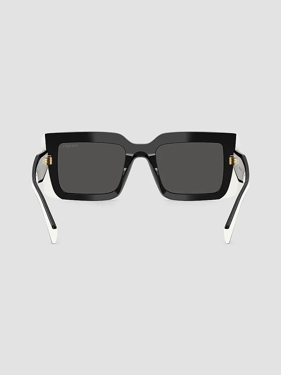 Prada Women's 52MM Rectangular Sunglasses | Thumbnail 3