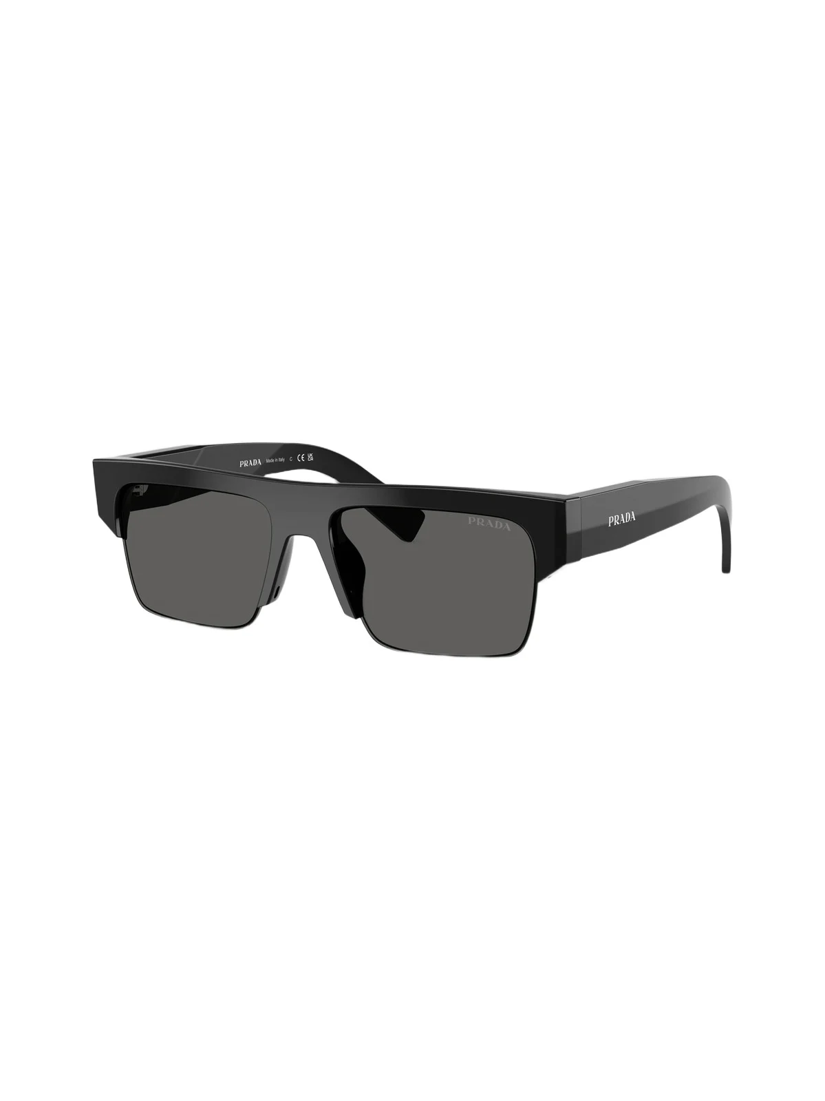 Prada Men's 55MM Rectangular Sunglasses