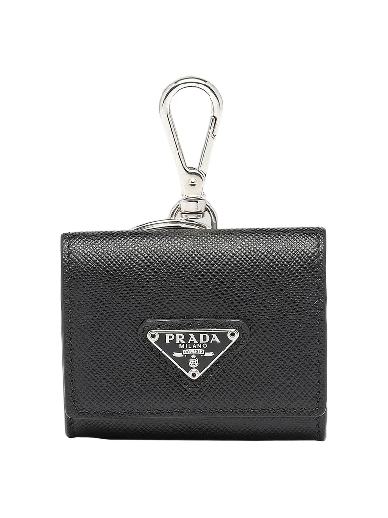Prada Men's Saffiano Leather Headphone Case