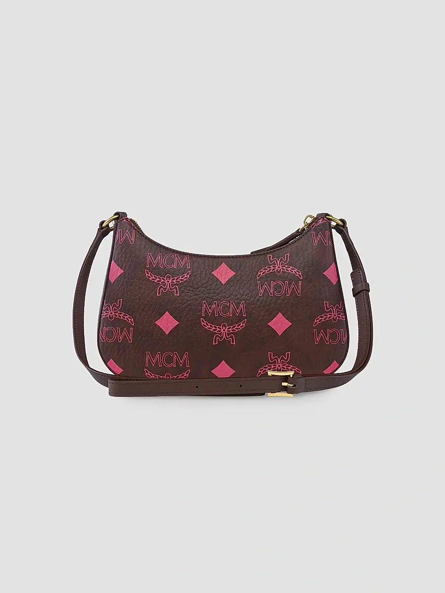 MCM Women's Aren Maxi Laurel Monogarm Hobo Bag | Thumbnail 3 MCM Women's Aren Maxi Laurel Monogarm Hobo Bag | Thumbnail 3