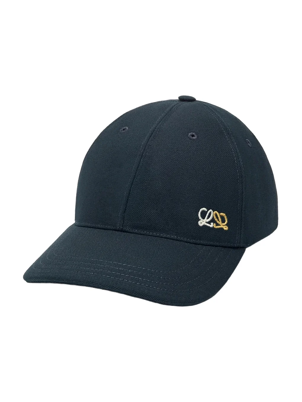 Loewe Men's Flag Patch Cotton Baseball Cap