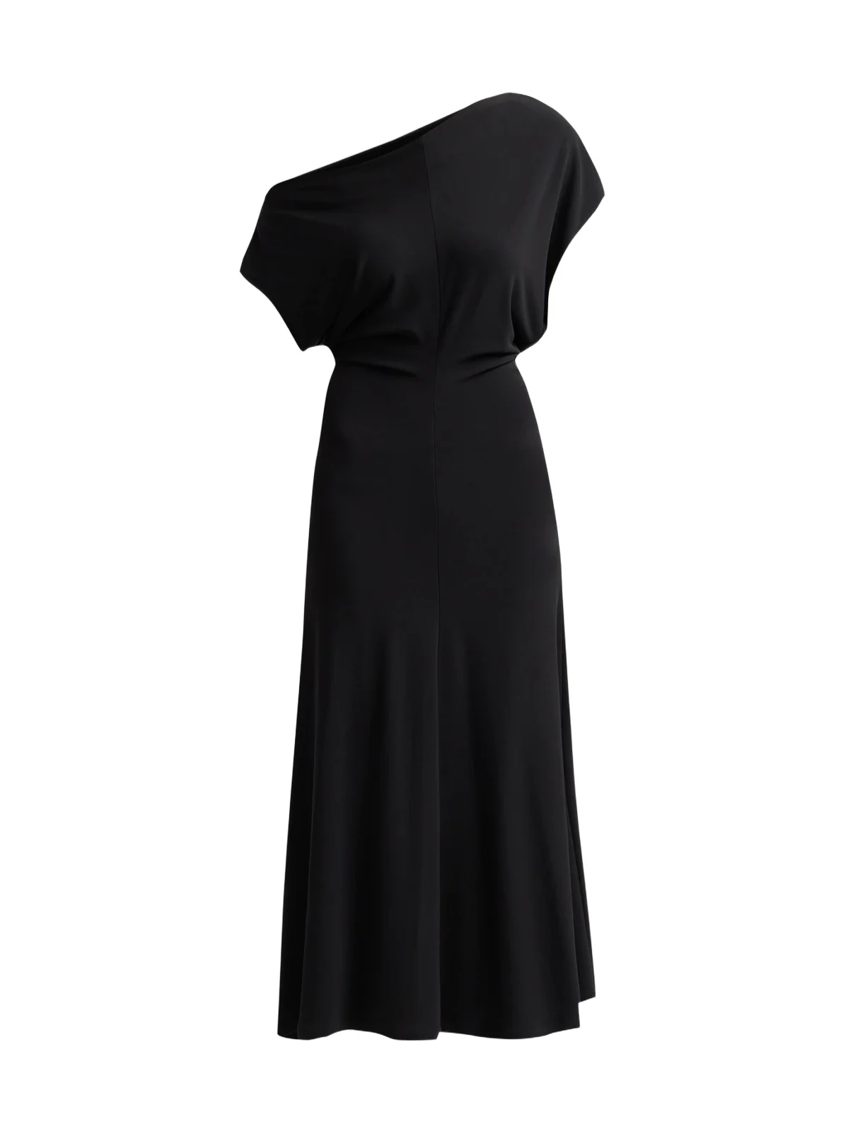 Women's Off-Shoulder Matte Jersey Midi Dress Women's Off-Shoulder Matte Jersey Midi Dress