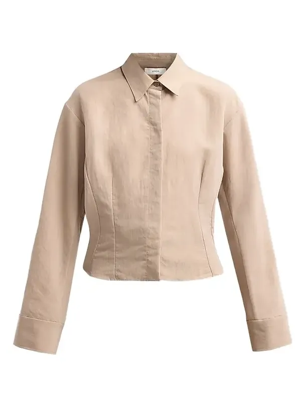 Women's Blouson Shirt Jacket Women's Blouson Shirt Jacket