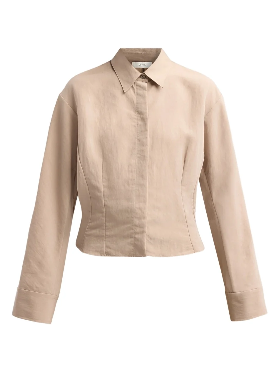 Women's Blouson Shirt Jacket