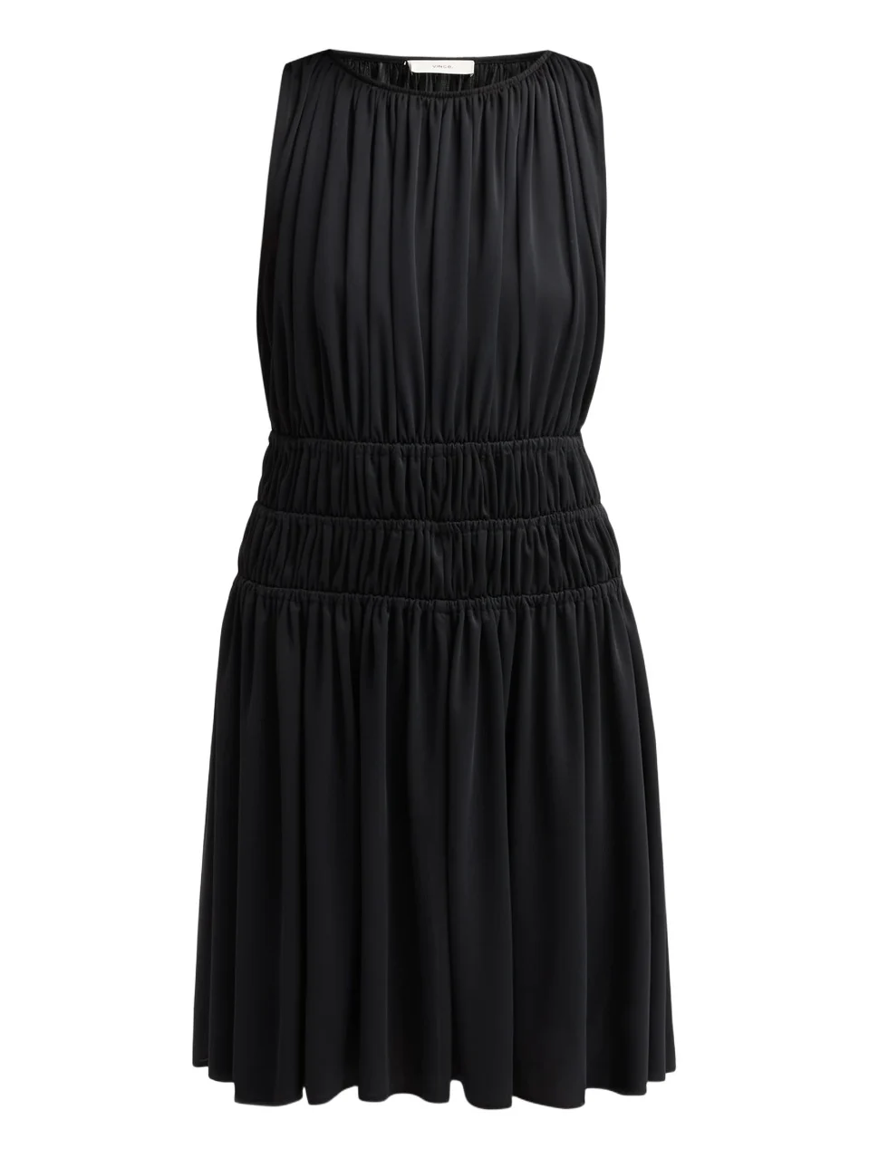 Vince Women's Sleeveless Smock Tiered Dress