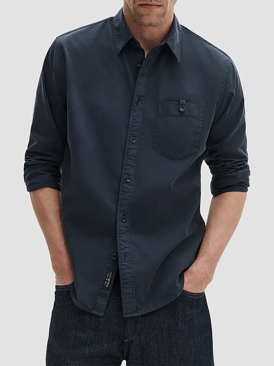 rag & bone Men's Tomlin Stretch-Cotton Long-Sleeve Shirt | Thumbnail 4 rag & bone Men's Tomlin Stretch-Cotton Long-Sleeve Shirt | Thumbnail 4